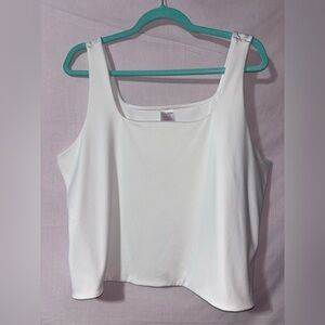 No Boundaries Classic White Camisole